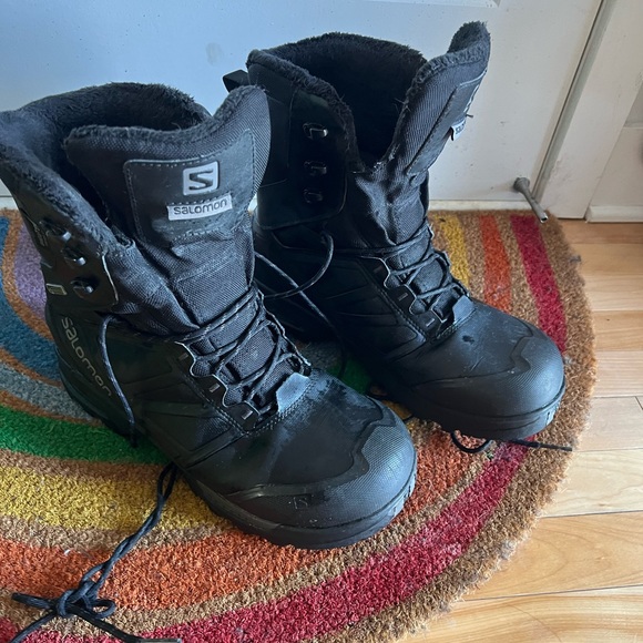 Salomon Men's Toundra Pro CSWP Black/Black/Magnet - Picture 1 of 5